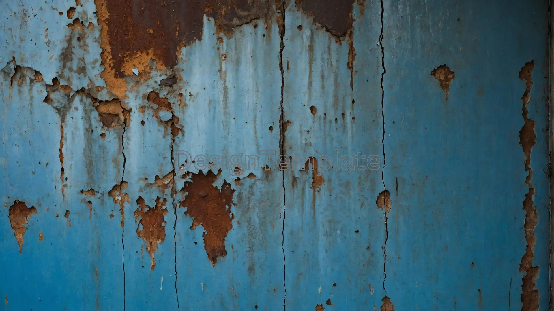 Eroded Blue Beauty Rust Pattern Background PNG image